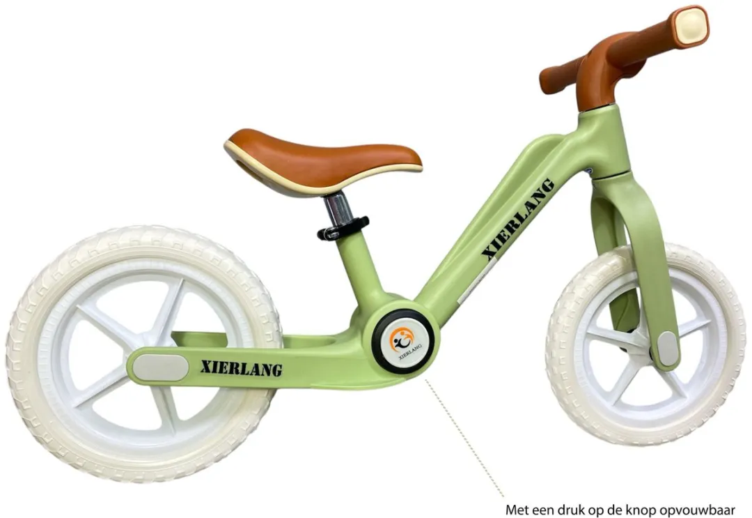Toys Opvouwbare Loopfiets 12 Inch Mintgroen - MPN 105-70-12