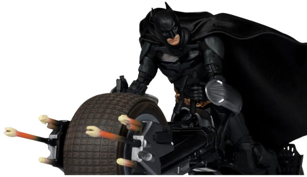 McFarlane Toys DC Multiverse Batman & Batpod Actiefiguur - 18cm - Multicolor