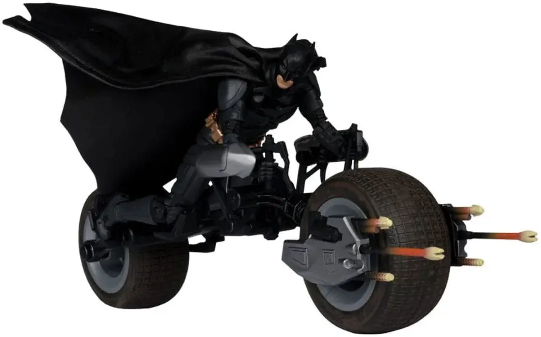 McFarlane Toys DC Multiverse Batman & Batpod Actiefiguur - 18cm - Multicolor