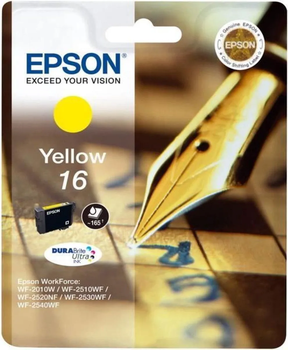 Epson C13T16244010 Inktcartridge Geel - 3.1ml