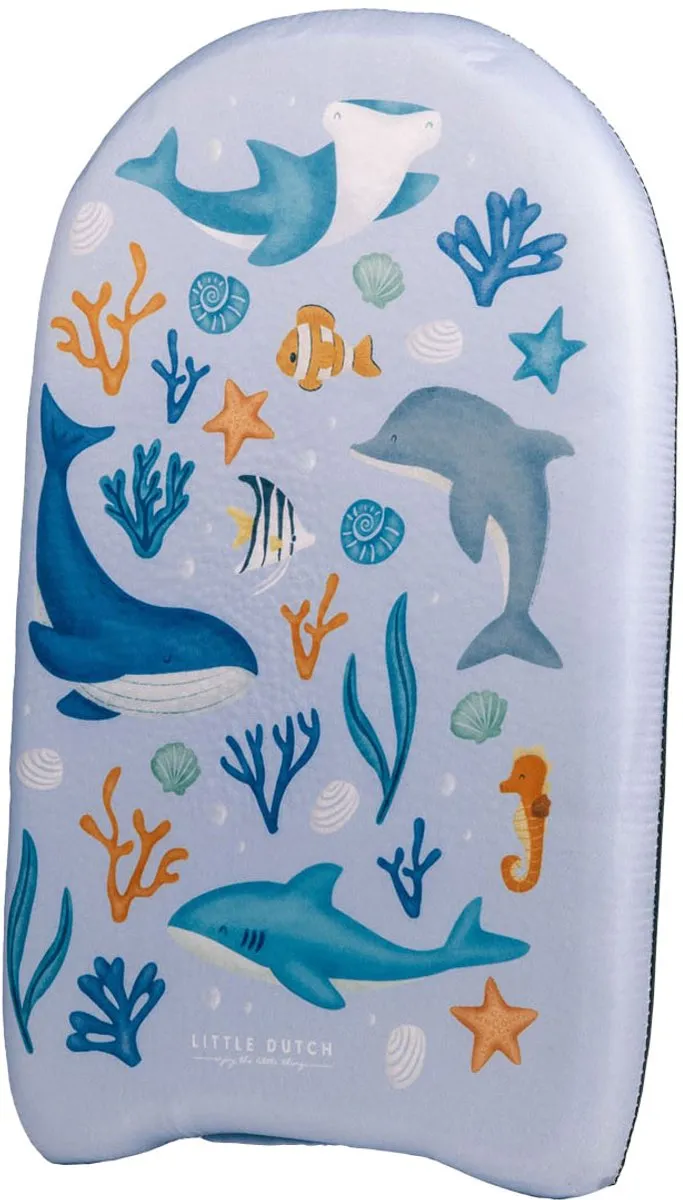 Rubo Toys Little Dutch Kickboard Oceaandromen - Blauw