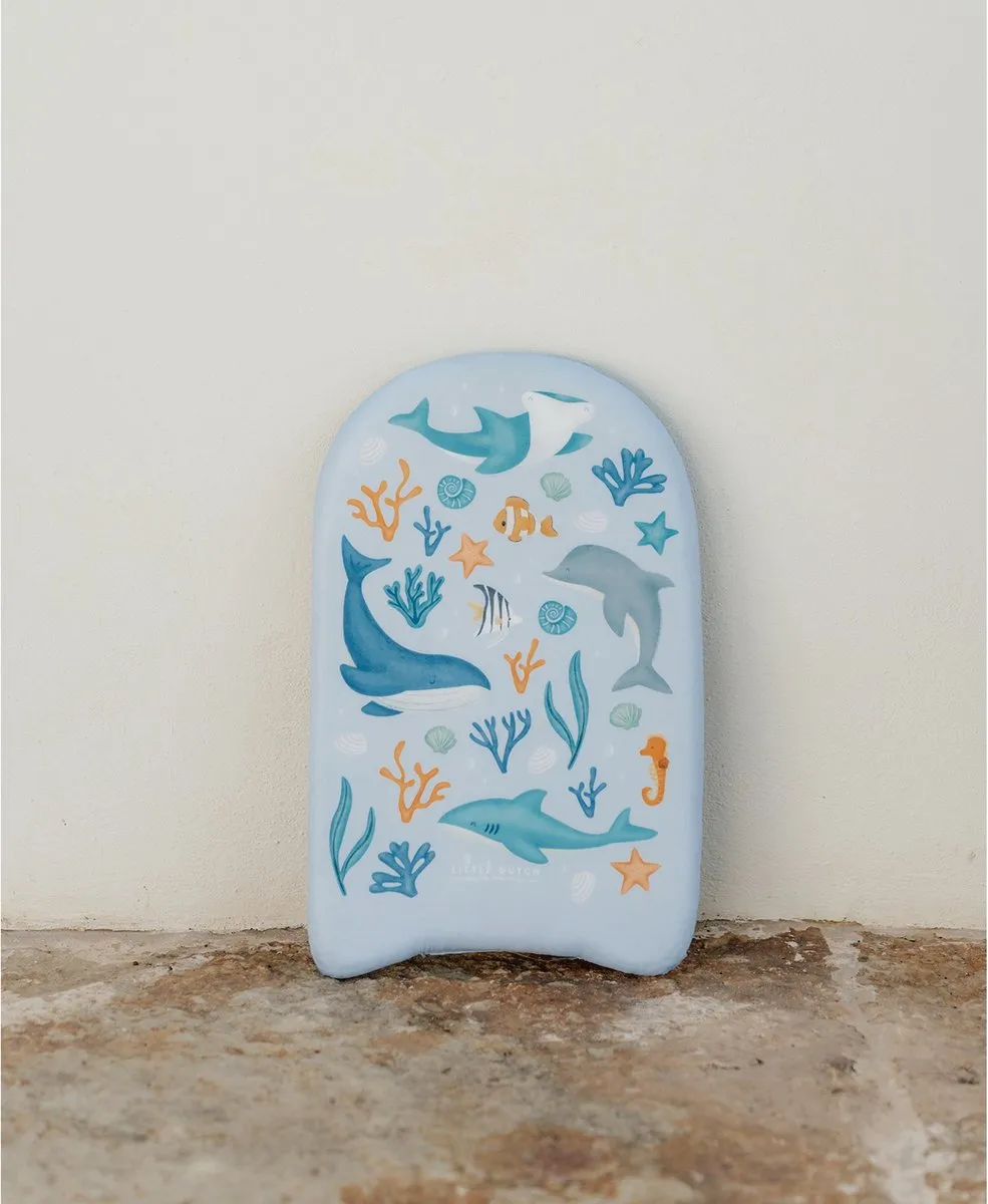 Rubo Toys Little Dutch Kickboard Oceaandromen - Blauw