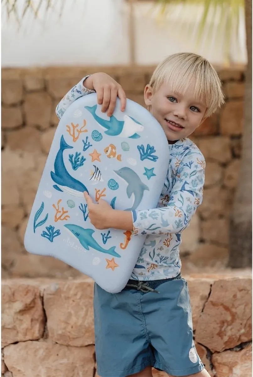 Rubo Toys Little Dutch Kickboard Oceaandromen - Blauw