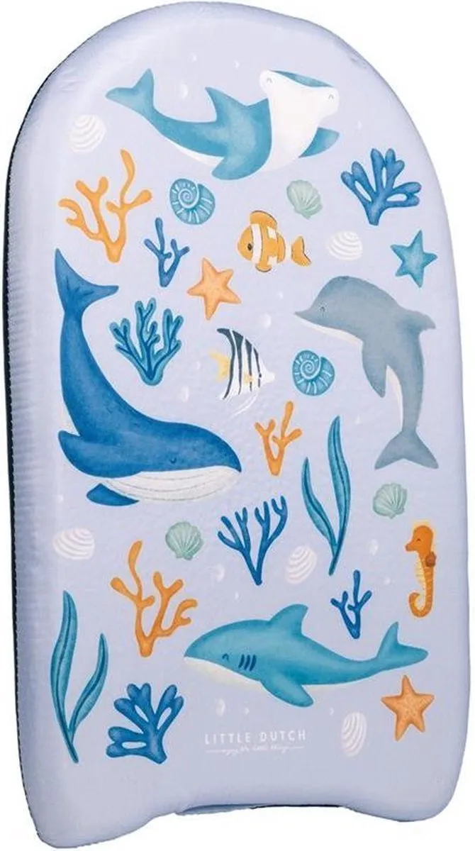 Rubo Toys Little Dutch Kickboard Oceaandromen - Blauw
