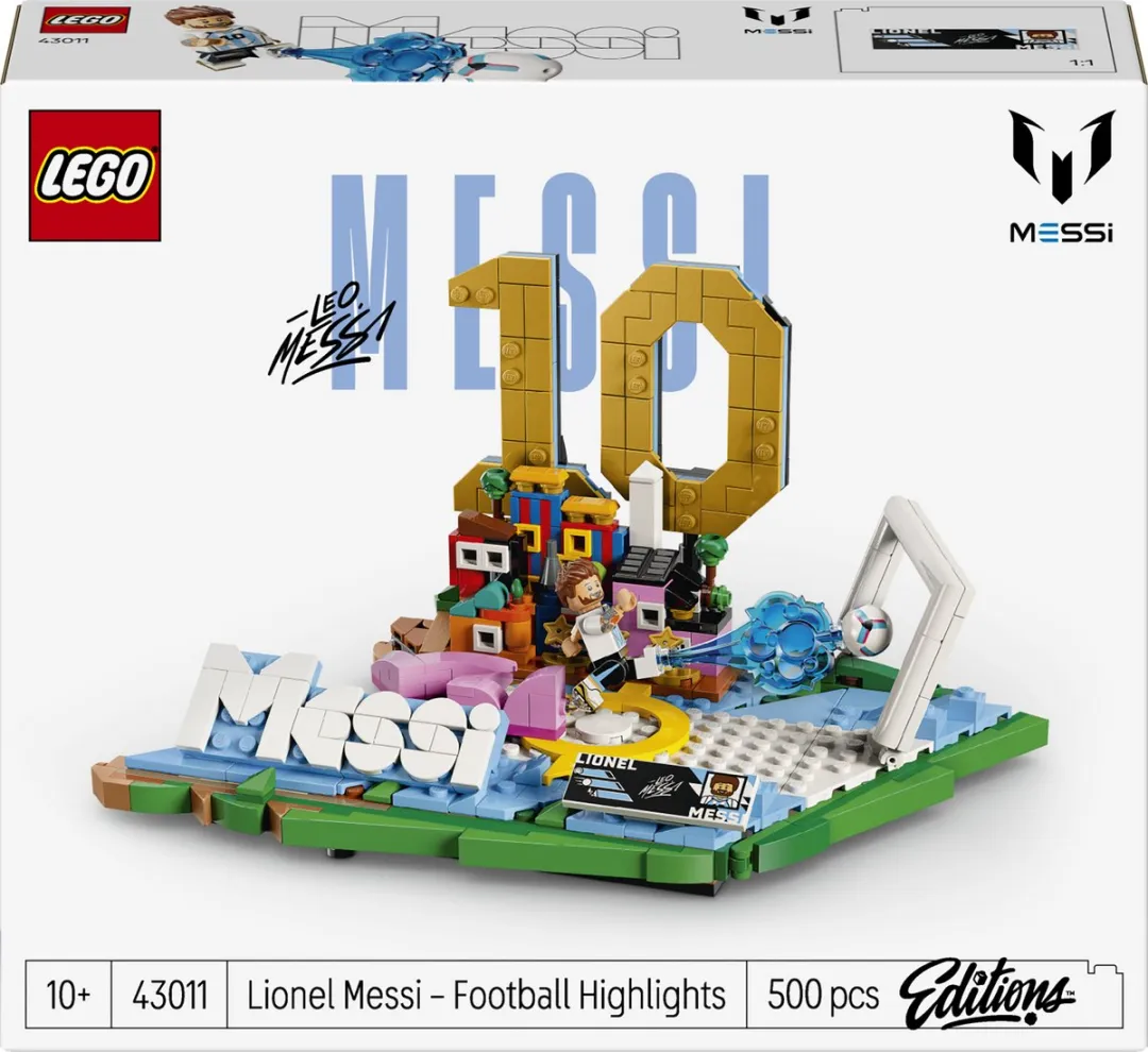 LEGO Editions Lionel Messi 43011 Bouwpakket - 500 Stukken - Meerkleurig