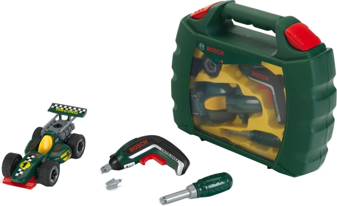 Klein Toys Bosch Mini Ixolino II Grand Prix Koffer - Groen/Zwart