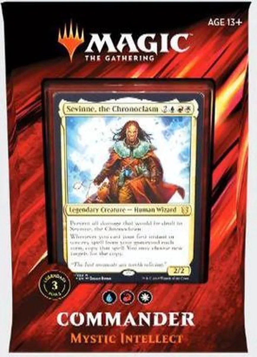 Magic The Gathering Commander 2019 Mystic Intellect Kaartspel