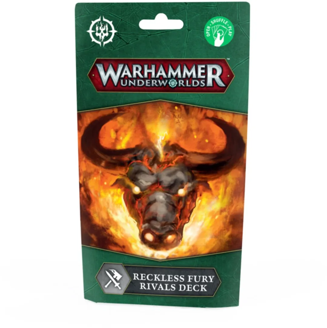 Games Workshop Warhammer Underworlds Reckless Fury Deck 33 Stuks