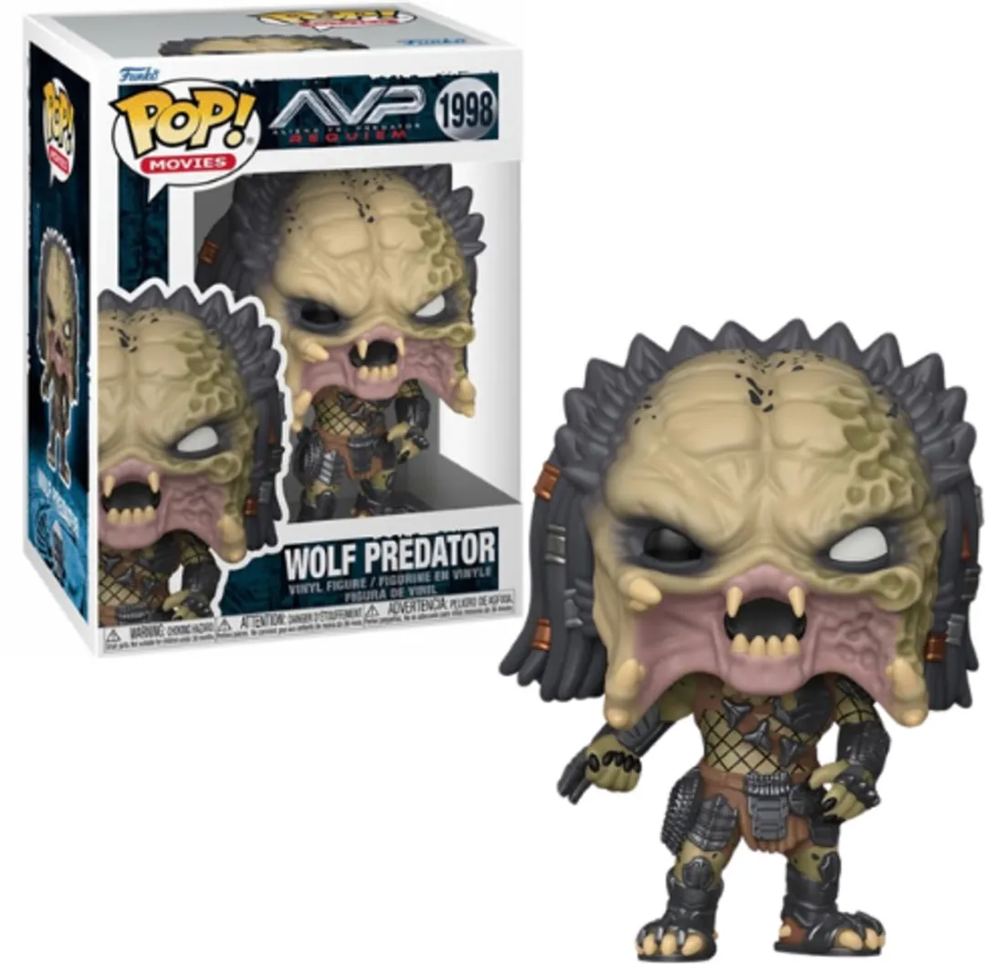 Funko Pop! Alien vs. Predator Wolf Predator 1998 - Standard