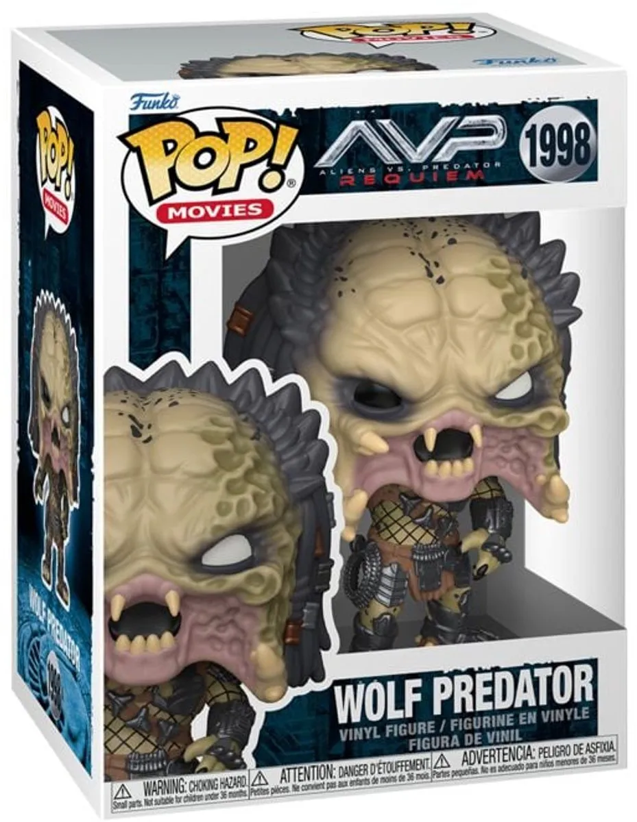 Funko Pop! Alien vs. Predator Wolf Predator 1998