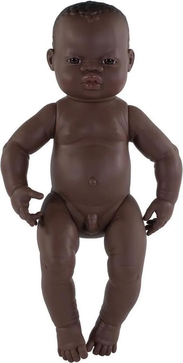 Miniland Babypop Afrikaans Boy 40cm - MPN 8231003