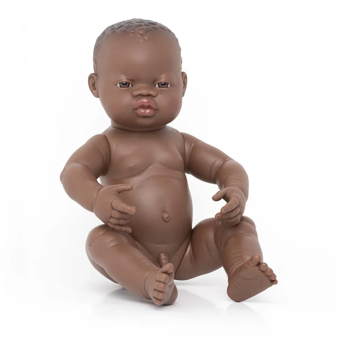 Miniland Babypop Afrikaans Boy 40cm - MPN 8231003