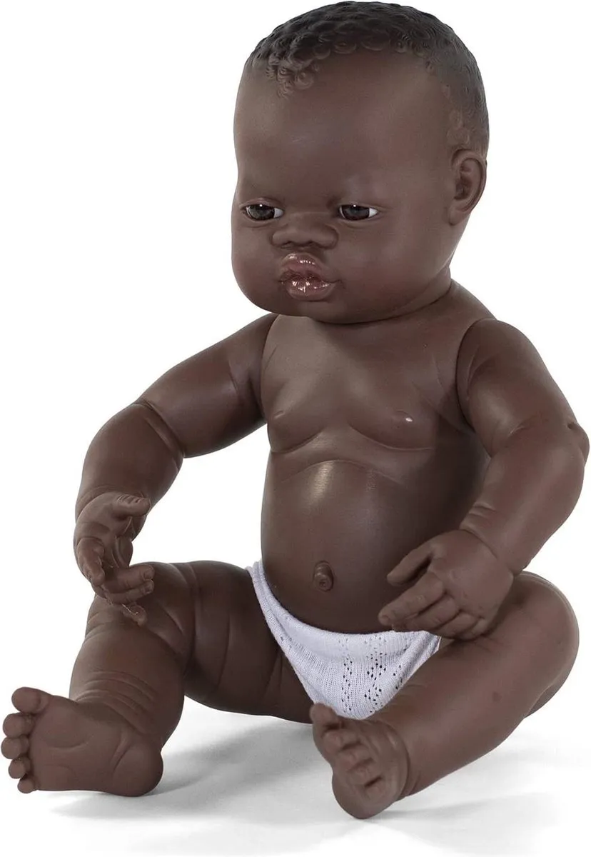 Miniland Babypop Afrikaans Boy 40cm