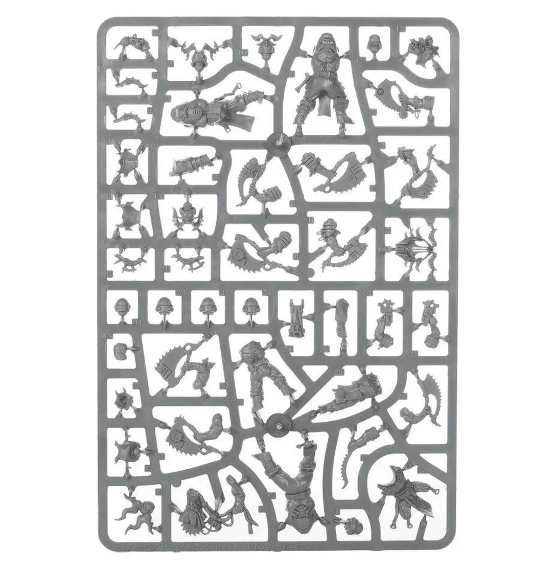 Games Workshop Necromunda Corpse Grinder Cult - 10 Onderdelen