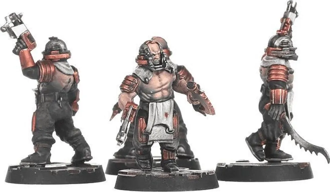 Games Workshop Necromunda Corpse Grinder Cult - 10 Onderdelen