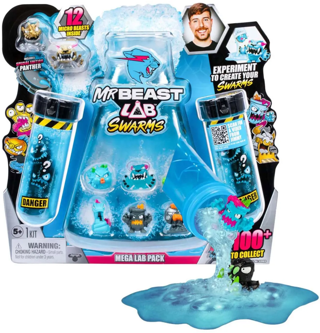 Moose Toys MrBeast Lab Swarms MS24711 Mega 12-pack