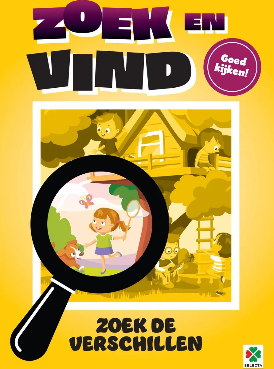 Selecta Zoek de Verschillen Doeboek