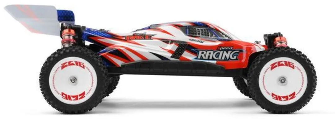 WLtoys 124008 - RC Buggy 4WD met 60 km/u - Borstelloze motor