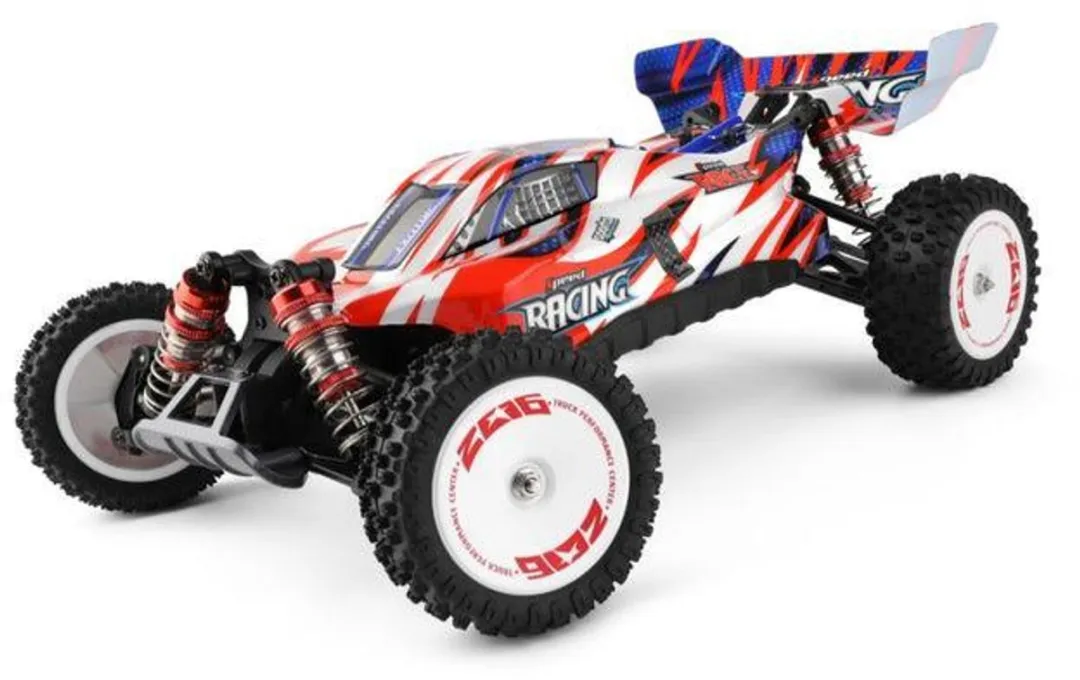 WLtoys 124008 - RC Buggy 4WD met 60 km/u - Borstelloze motor