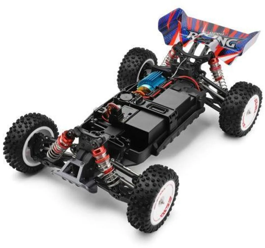 WLtoys 124008 - RC Buggy 4WD met 60 km/u - Borstelloze motor