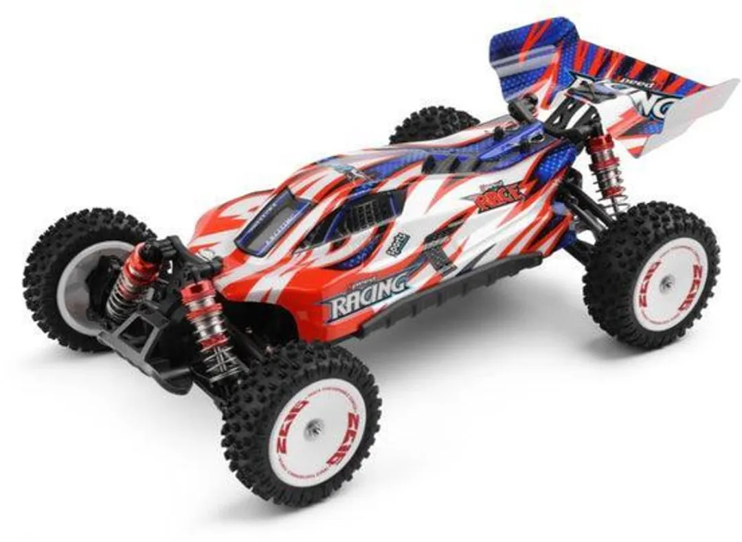 WLtoys 124008 - RC Buggy 4WD met 60 km/u - Borstelloze motor