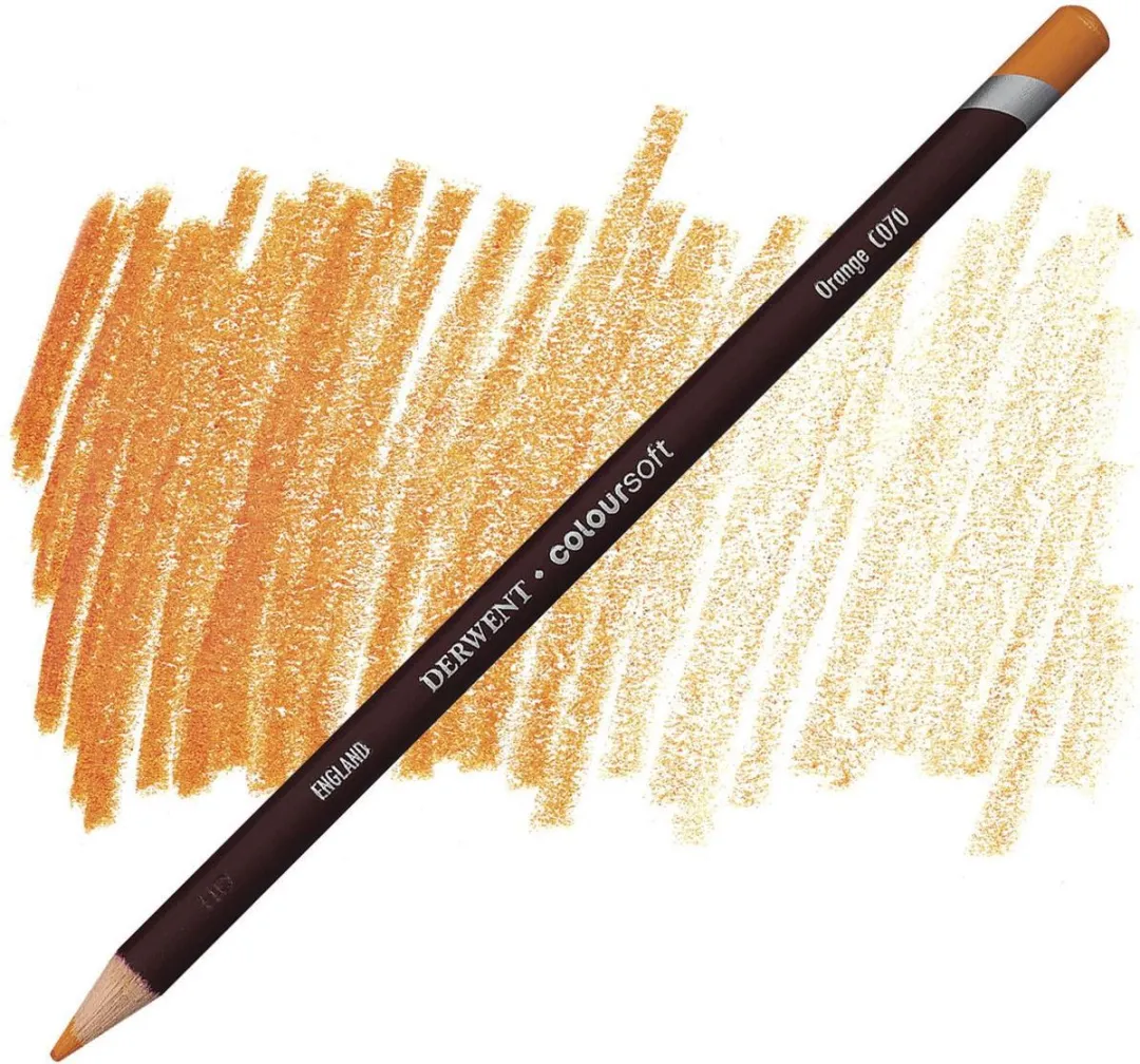 Derwent Coloursoft Potlood Oranje C070
