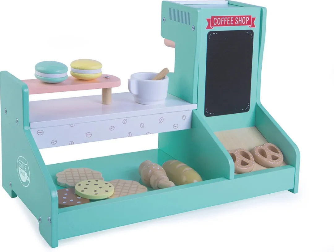 ECOTOYS Houten Patisserie Speelgoedwinkel