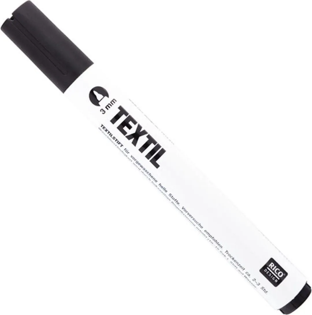 Rico Design 7014.812 Textielmarker Zwart
