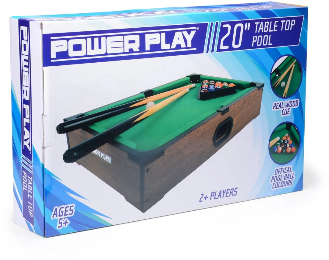 Toyrific Poolbiljarttafel 51cm - 20-delig - afbeelding 6 van 6