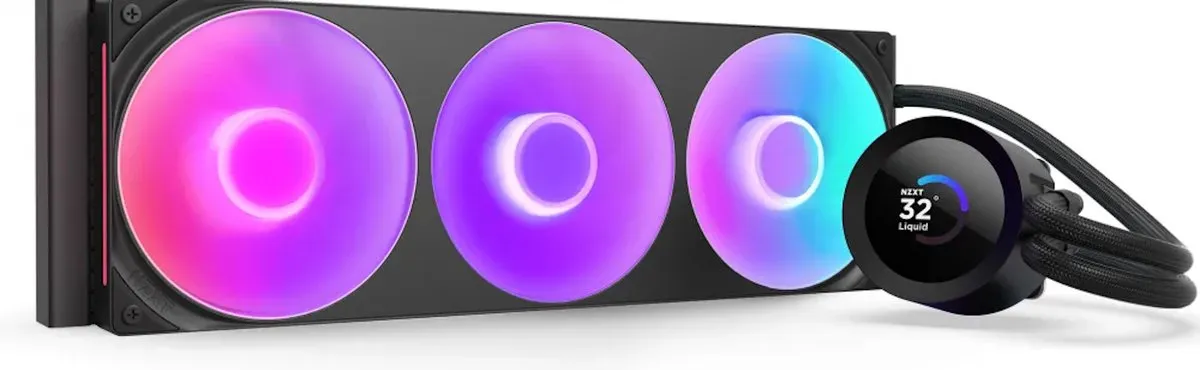 NZXT Kraken Plus 360 RGB RL-KR360-B2 - 3 Ventilatoren - Zwart