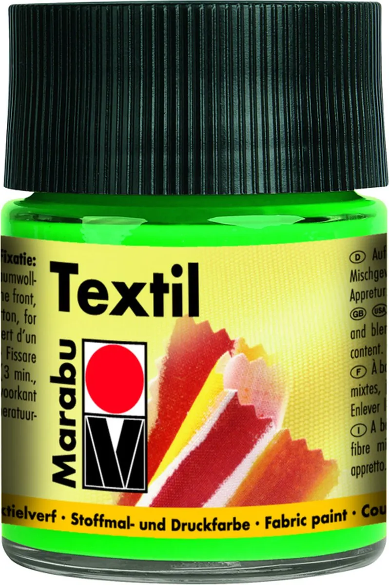 Marabu Textil 062 Watergedragen Verf Groen 50ml