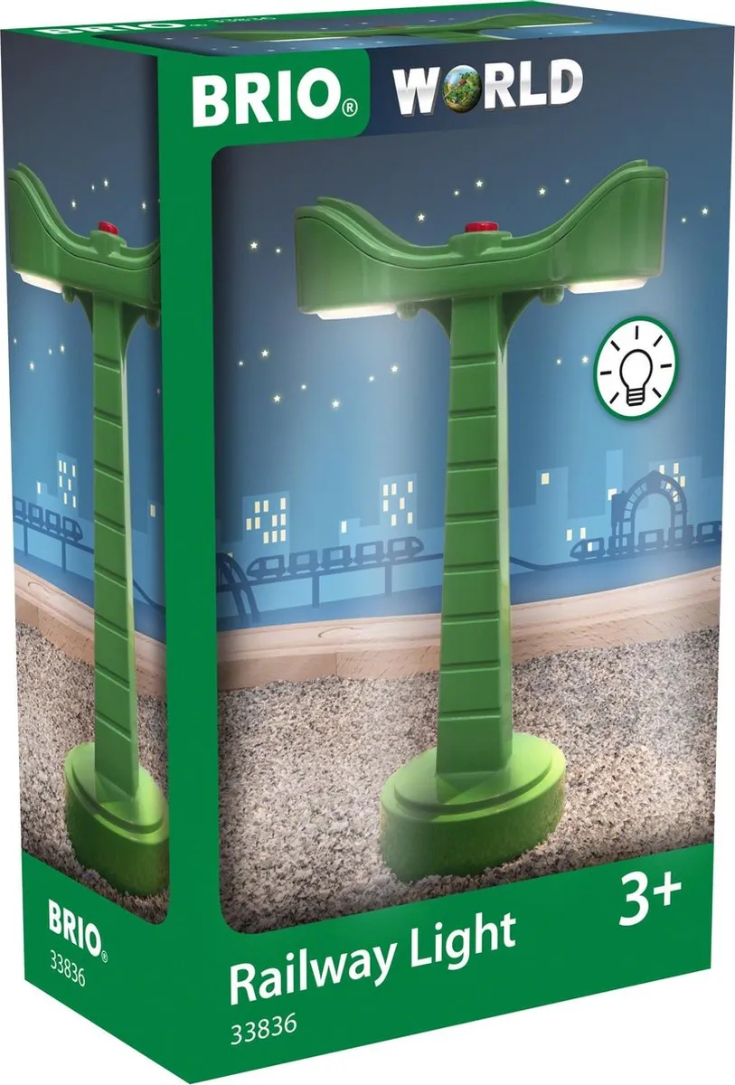 BRIO Spoorweglicht 33836 - Groen