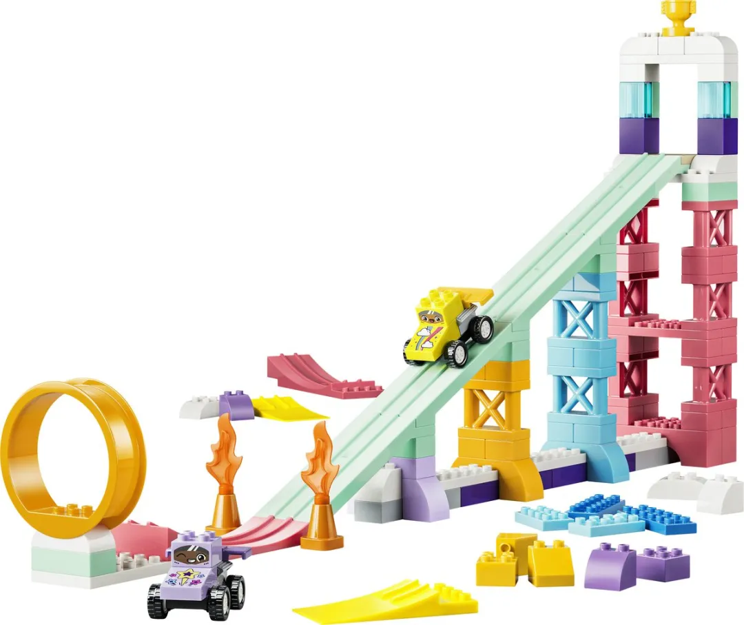 LEGO DUPLO 10478 Creatieve Hellingen - 111 Stukken - Meerkleurig