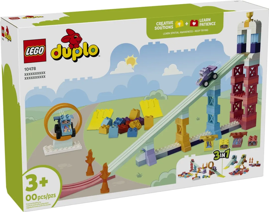 LEGO DUPLO 10478 Creatieve Hellingen - 111 Stukken - Meerkleurig