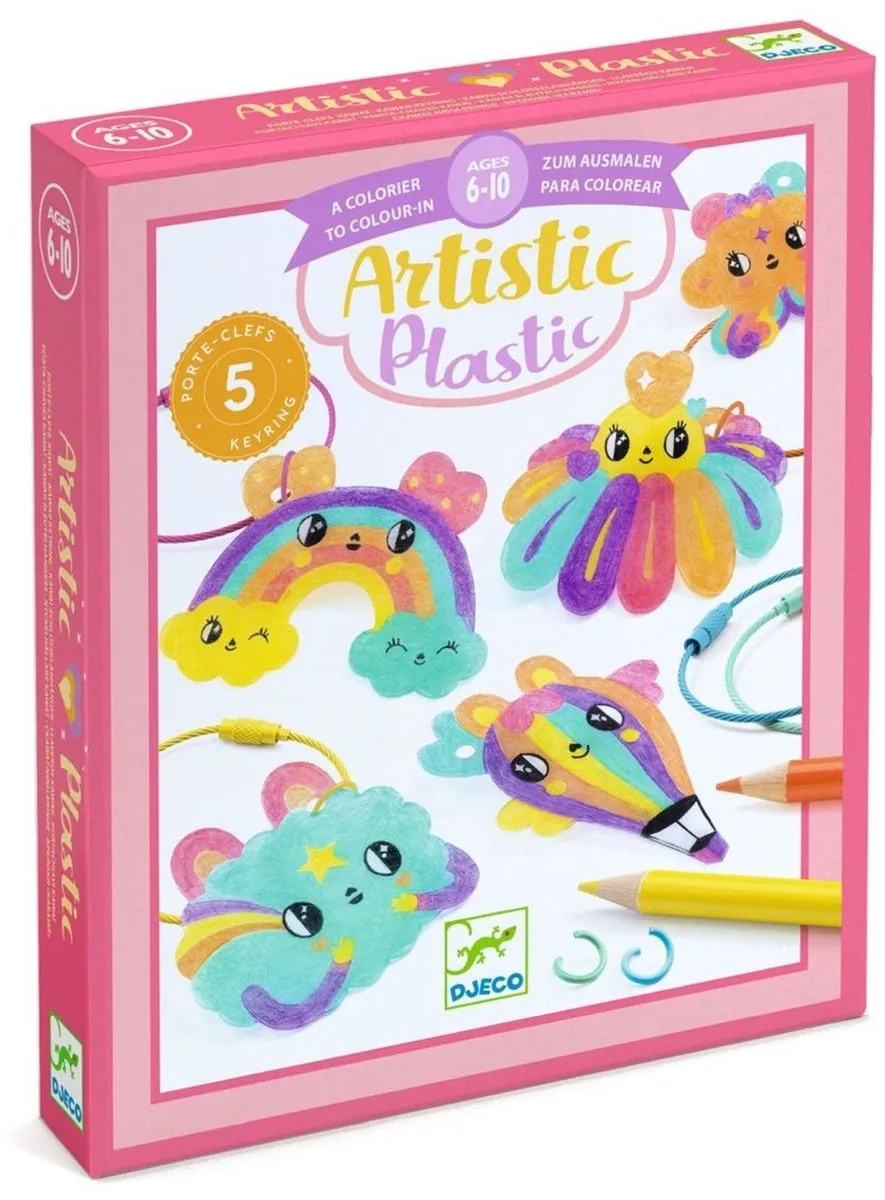 Djeco Kawaii Sleutelhanger Knutselset