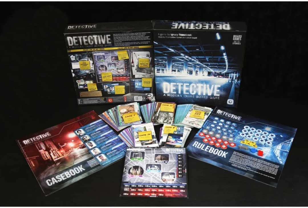 Portal Games Detective A Modern Crime Game POG1375 - 1-5 Spelers