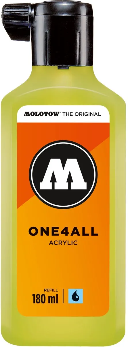 Molotow ONE4ALL Natuur Groen Licht Navulinkt 180ml