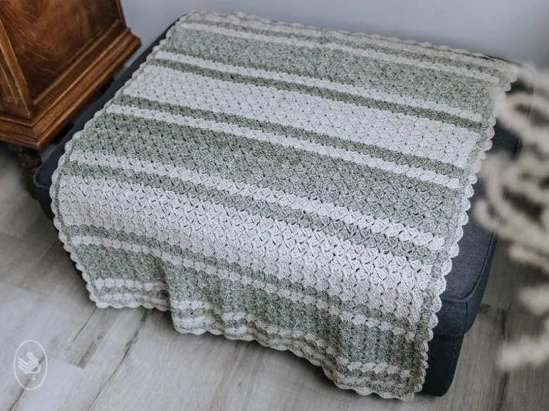 Durable Stripes Haakpakket Groen - 12 Bollen Cosy Fine Faded