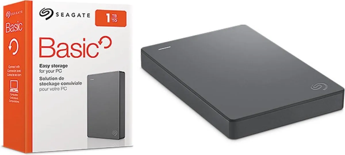 Seagate Archive HDD STJL1000400 Externe Harde Schijf 1TB - Zilver