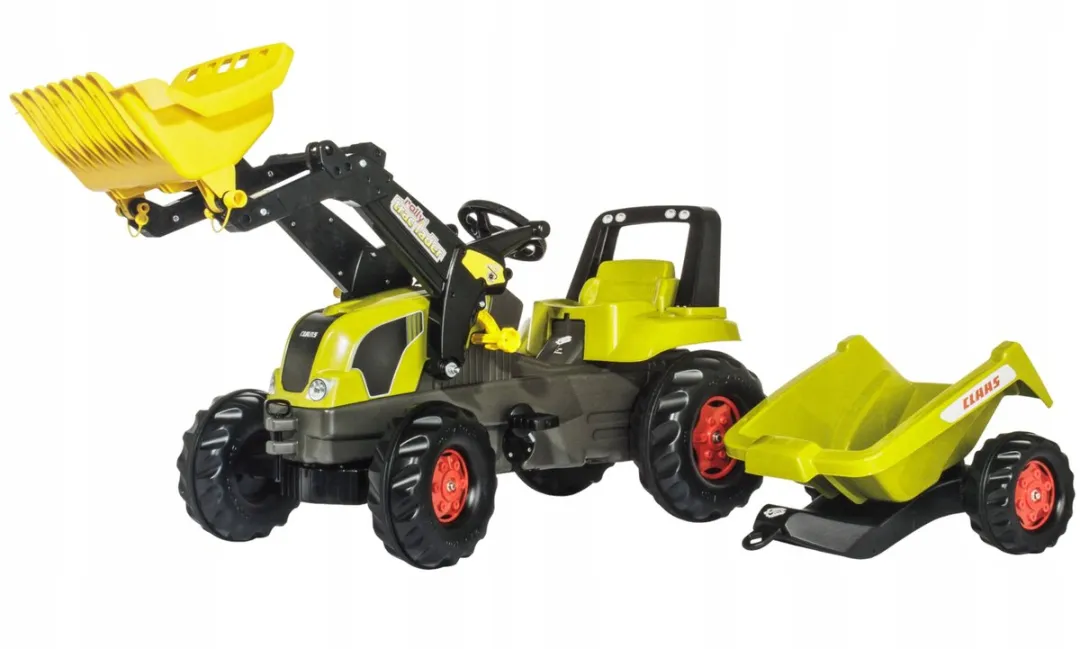 Rolly Toys Claas Traktor met Aanhanger