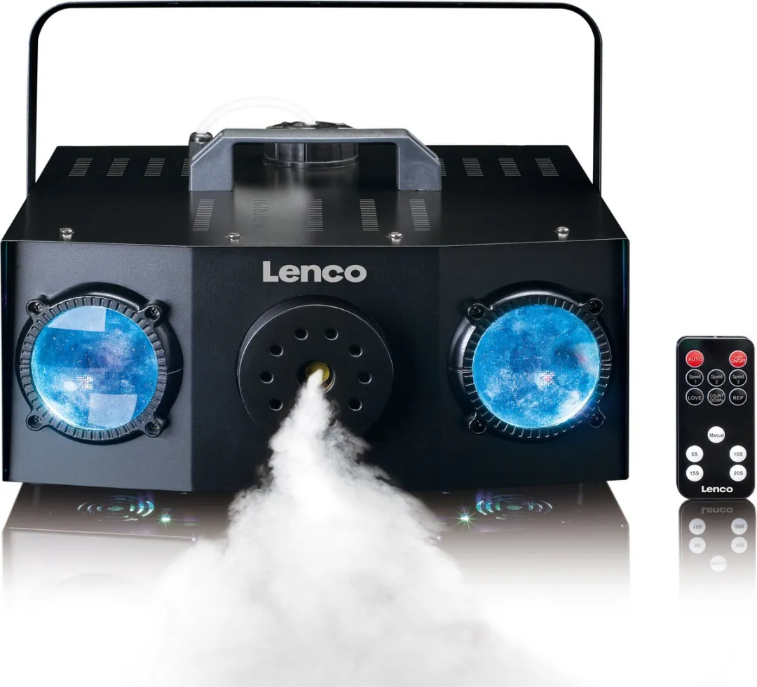 Lenco LFM-220BK Matrix RGB LED Verlichting - 10W - Zwart - afbeelding 3 van 6