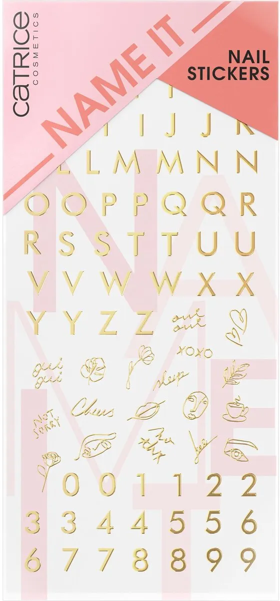 Catrice Name It Nailartstickers