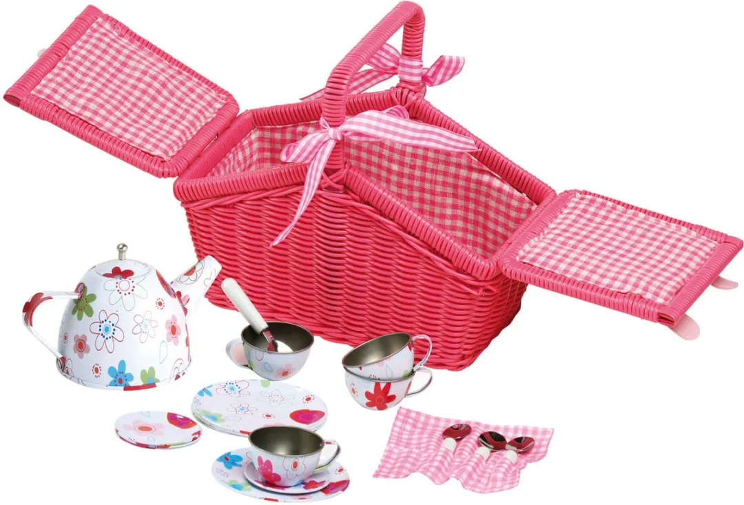 Small Foot Picknickmand Multicolor