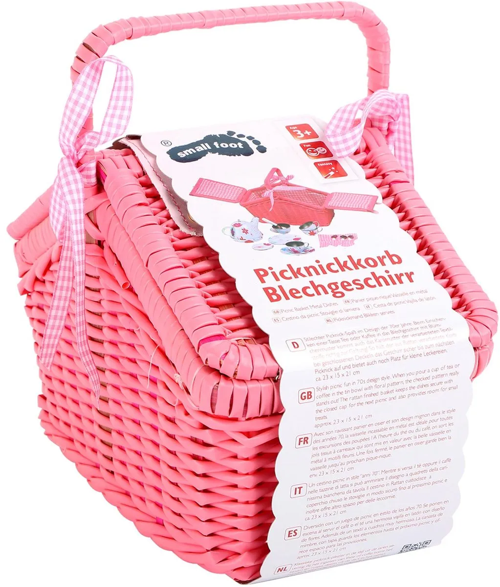Small Foot Picknickmand Multicolor