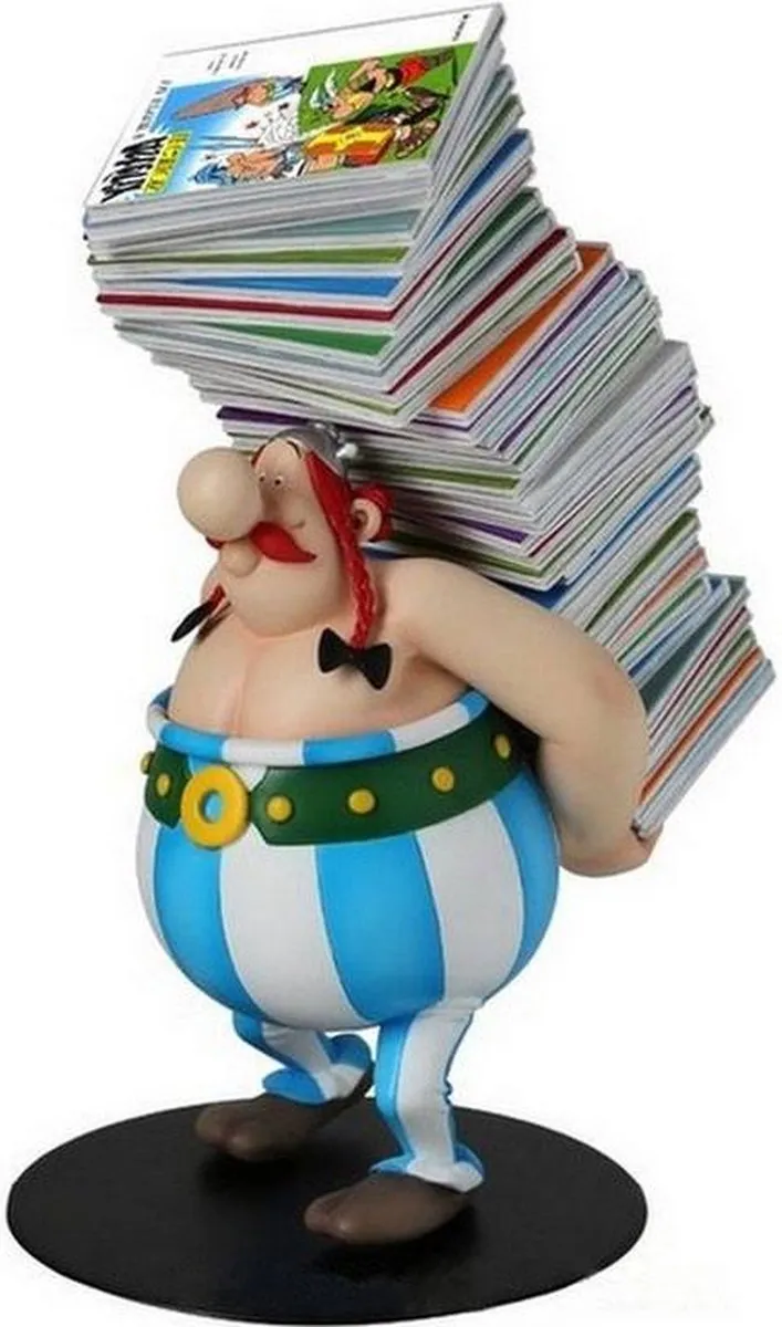 Plastoy Asterix Obelix Beeld 21cm - Multi