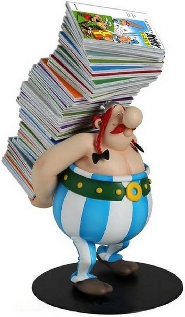 Plastoy Asterix Obelix Beeld 21cm - Multi