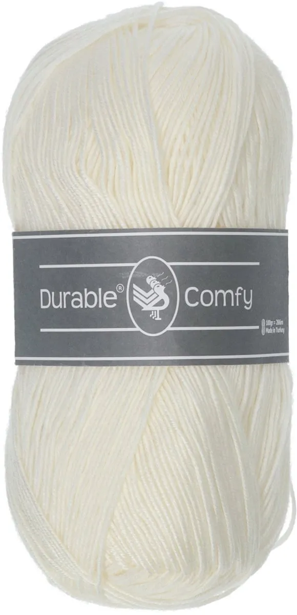 Durable Comfy 326 Ivory Acrylgaren - 1 Stuk