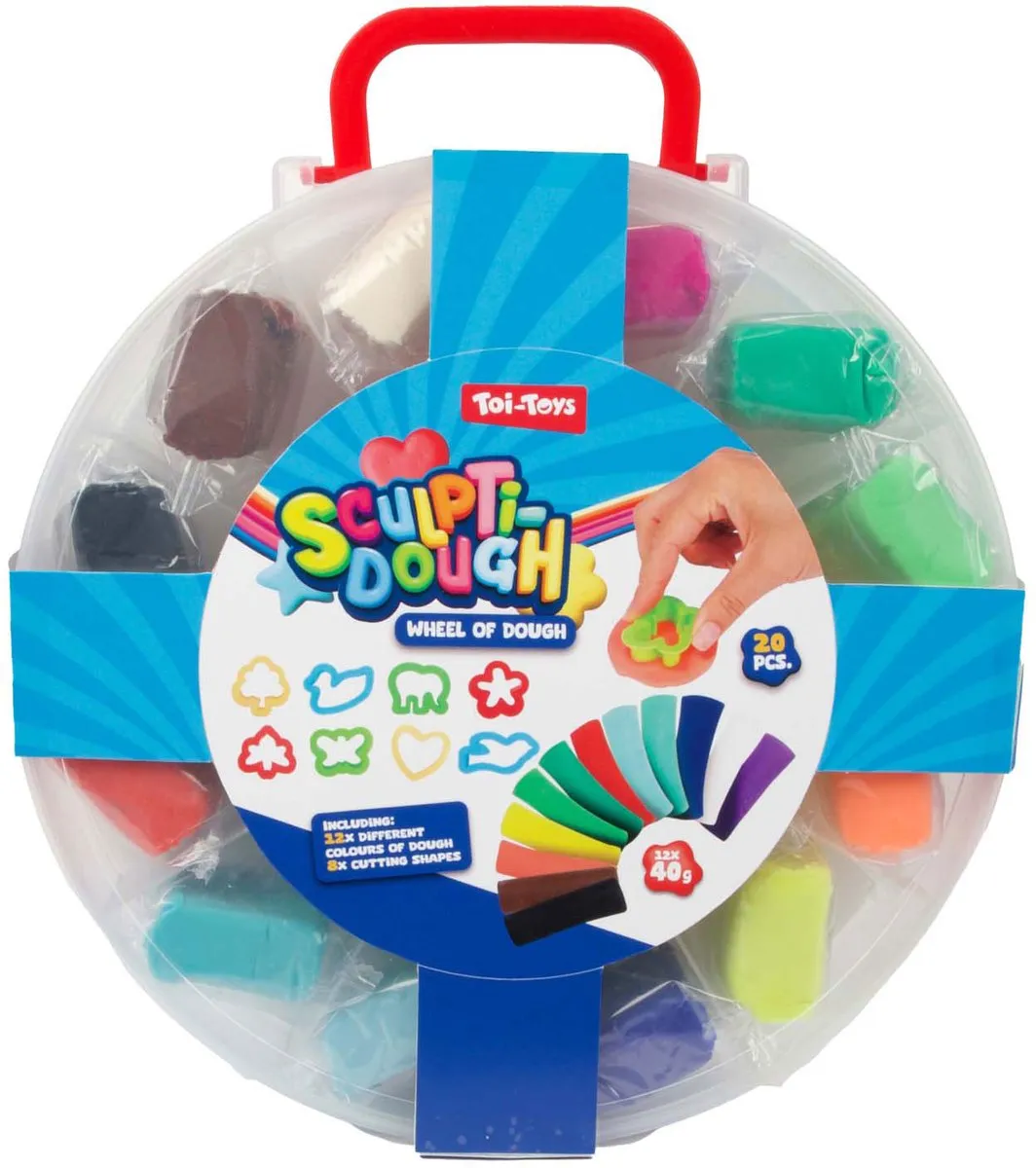 Toi-Toys Sculptidough Kleiset 12x40g