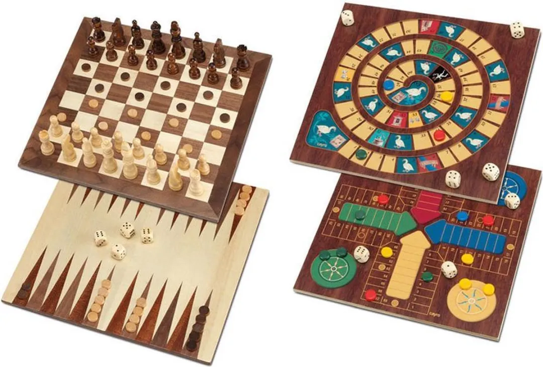 Geronimo Games Cayro Plus Bordspel Set - 5 Stuks 29x29cm