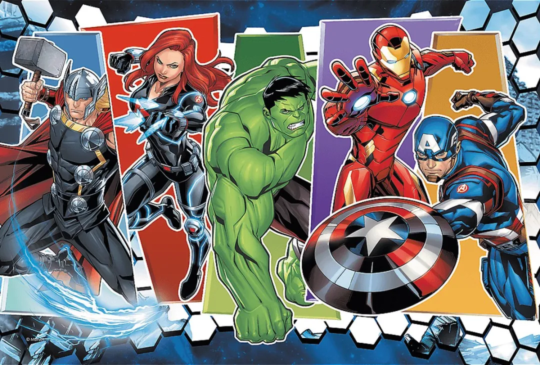 Trefl Marvel Avengers Puzzle 1000 Stuks - Multicolor